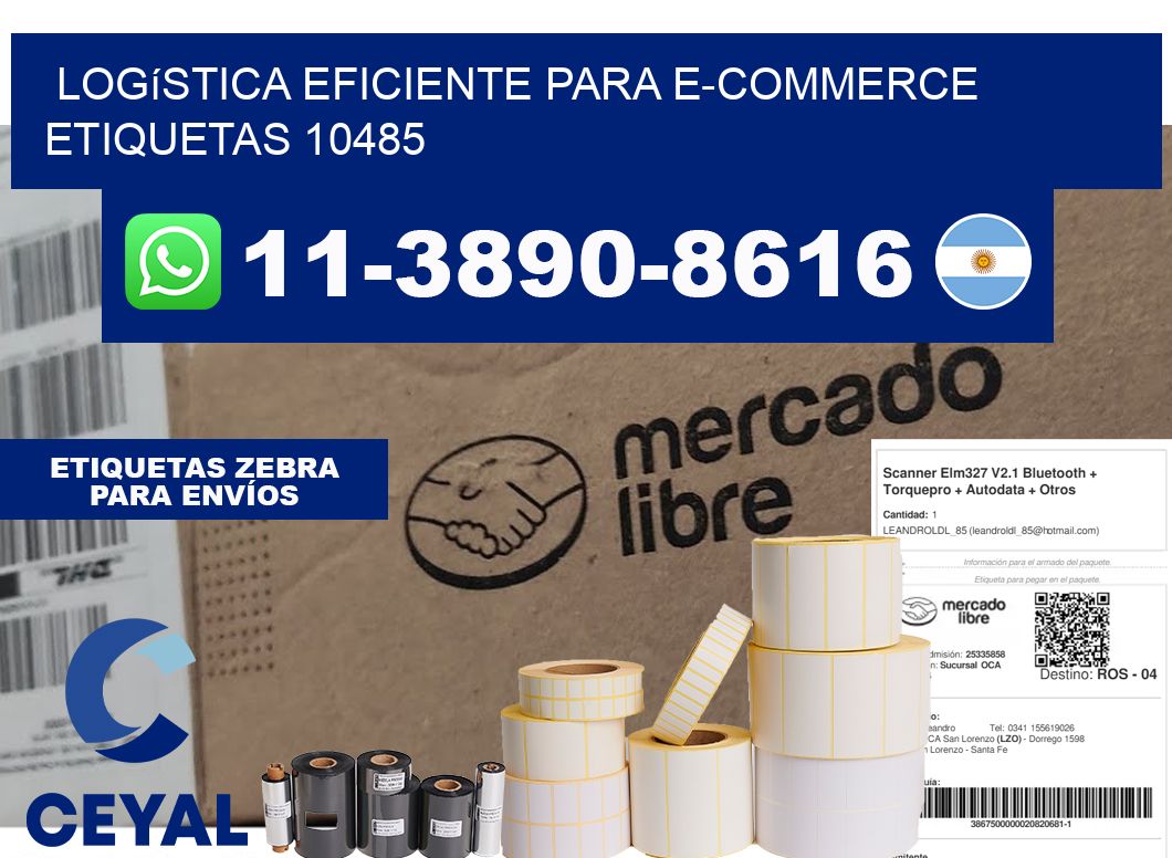 Logística eficiente para e-commerce  etiquetas 10485