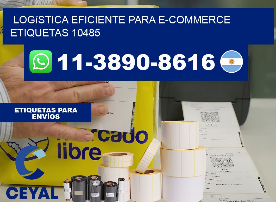 Logística eficiente para e-commerce  etiquetas 10485