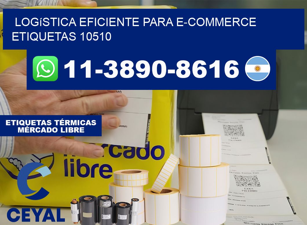Logística eficiente para e-commerce  etiquetas 10510