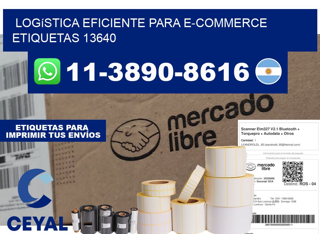Logística eficiente para e-commerce  etiquetas 13640