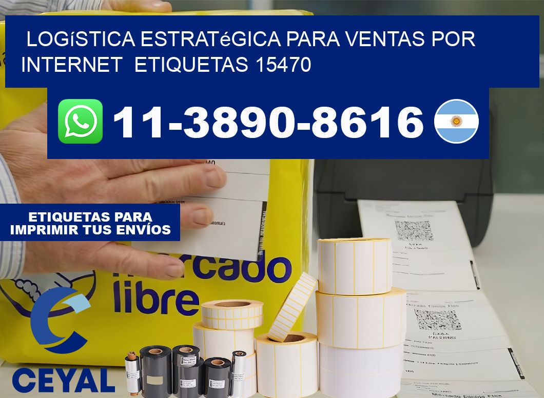 Logística estratégica para ventas por internet  etiquetas 15470