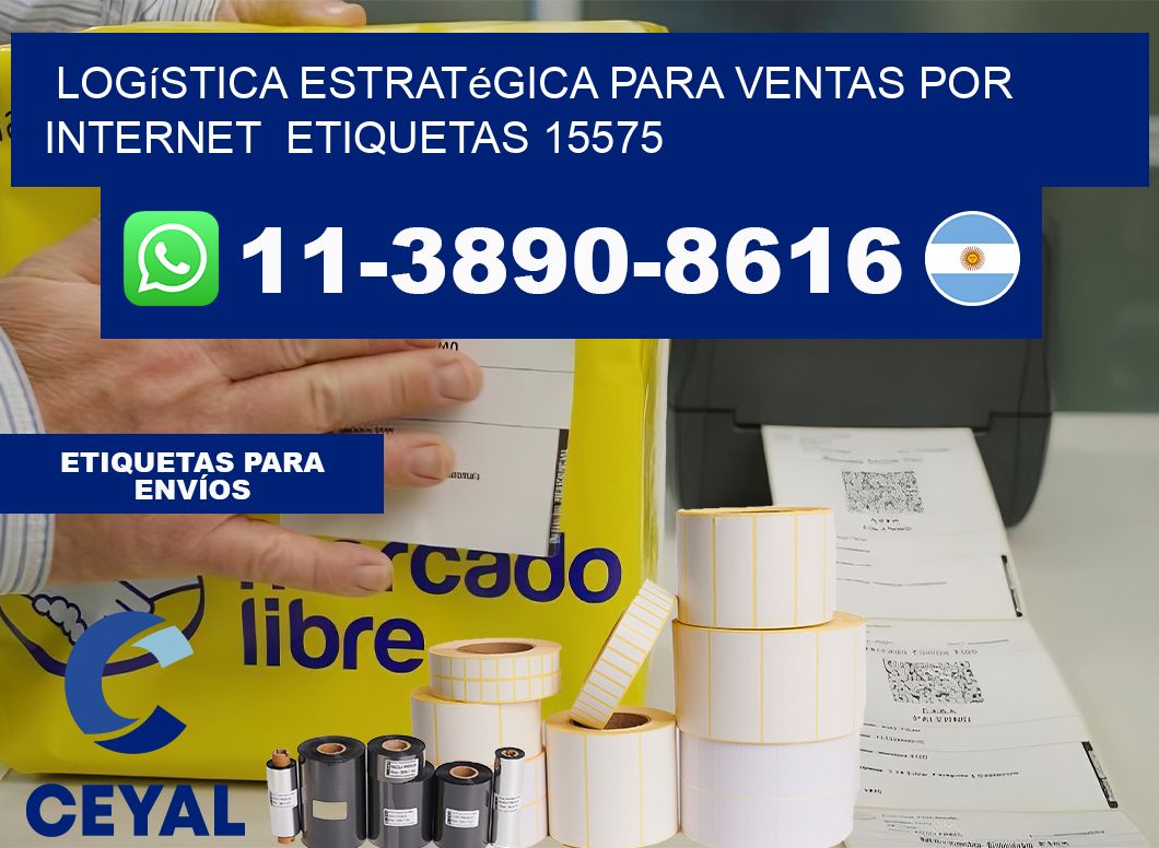 Logística estratégica para ventas por internet  etiquetas 15575