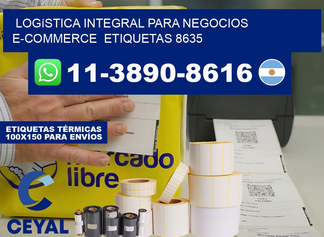 Logística integral para negocios e-commerce  etiquetas 8635