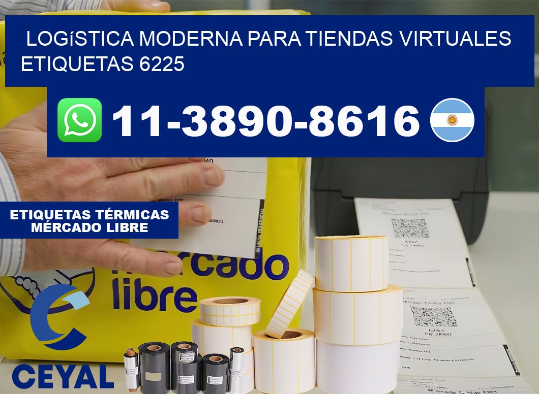 Logística moderna para tiendas virtuales  etiquetas 6225
