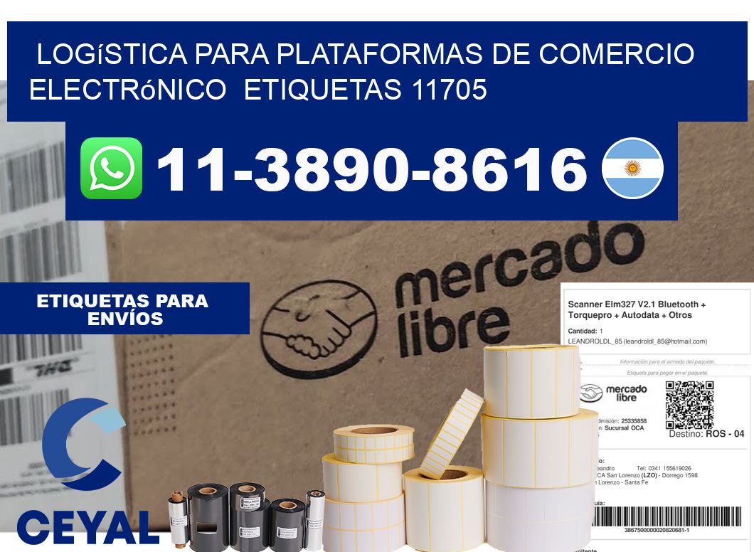 Logística para plataformas de comercio electrónico  etiquetas 11705