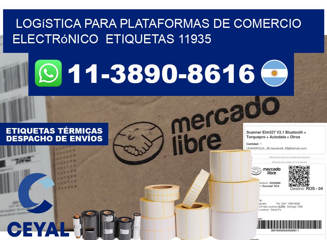 Logística para plataformas de comercio electrónico  etiquetas 11935
