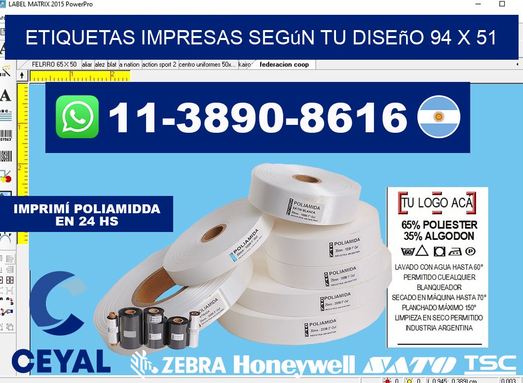 etiquetas impresas según tu diseño 94 x 51