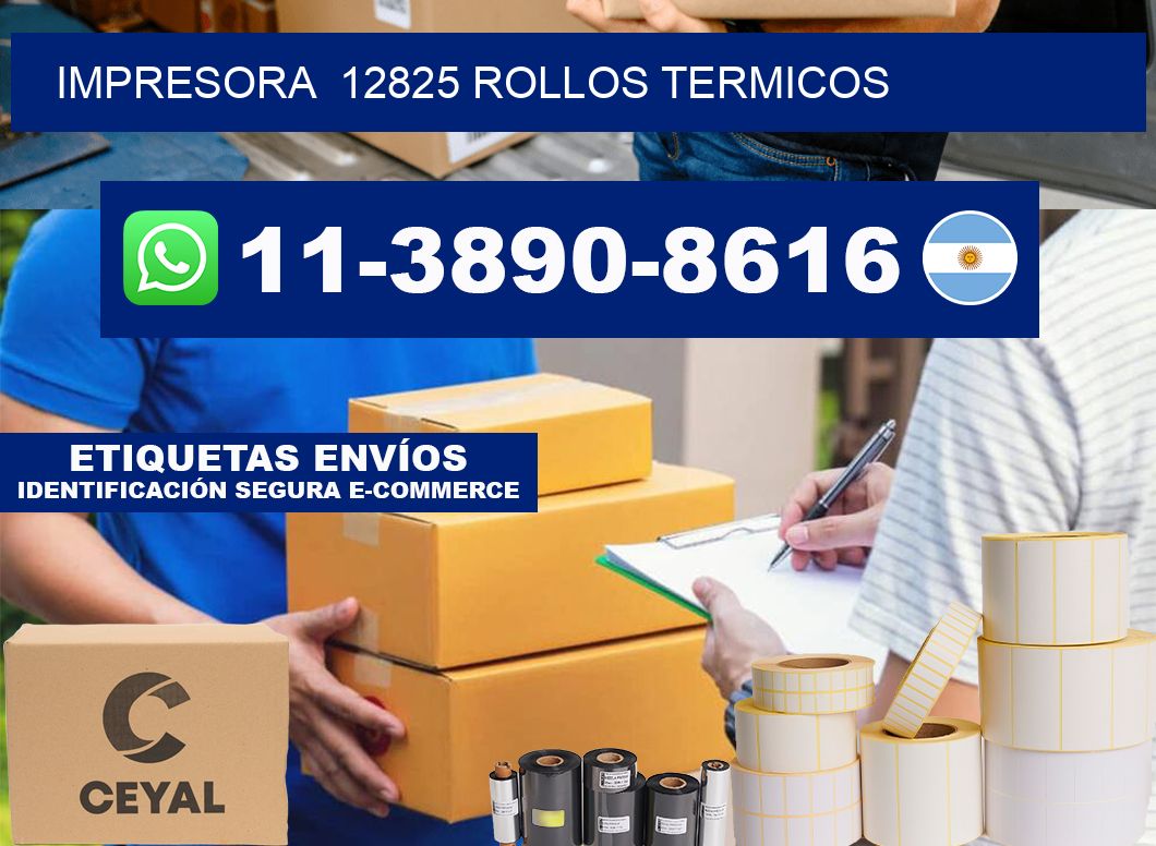 impresora  12825 rollos termicos