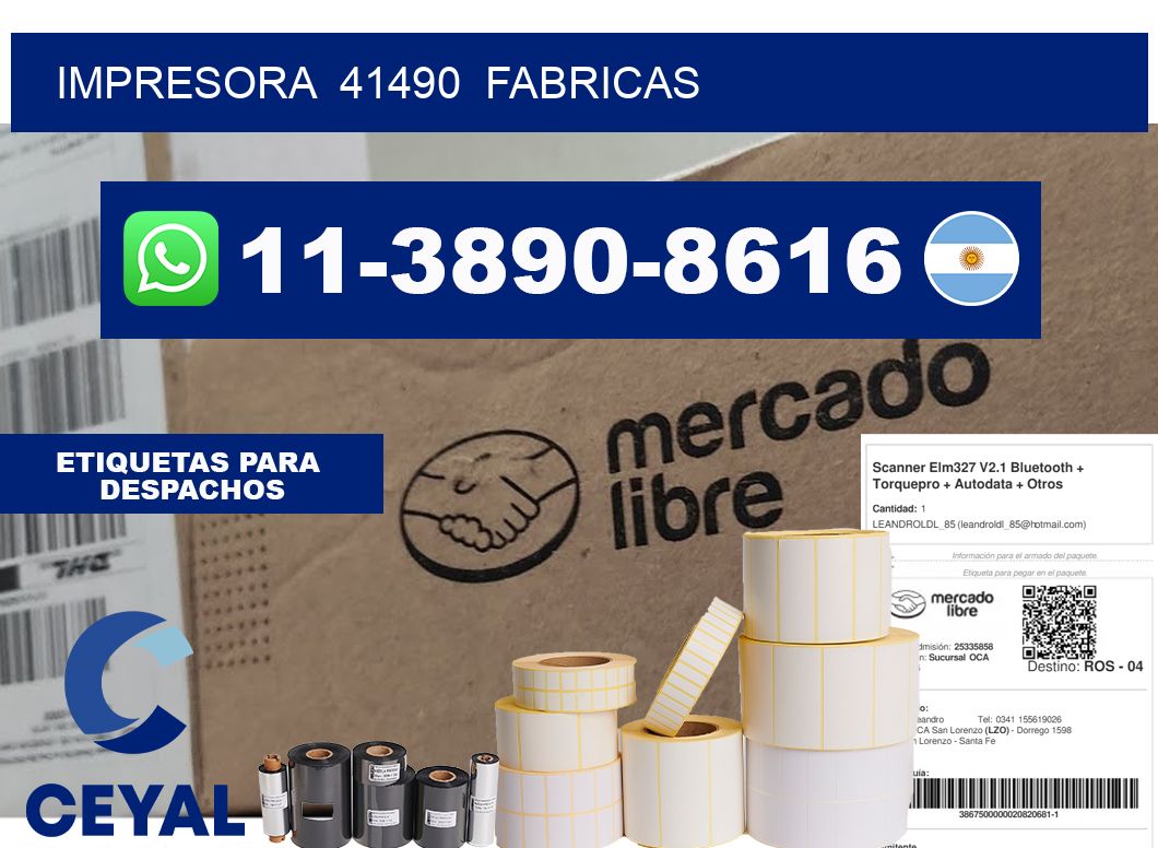 impresora  41490  fabricas