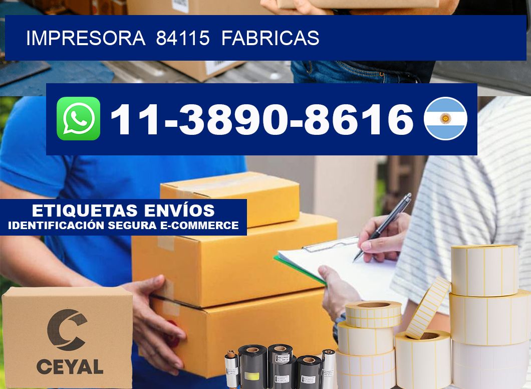 impresora  84115  fabricas