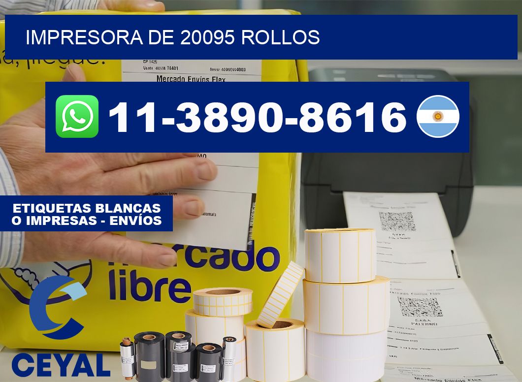 impresora de 20095 rollos