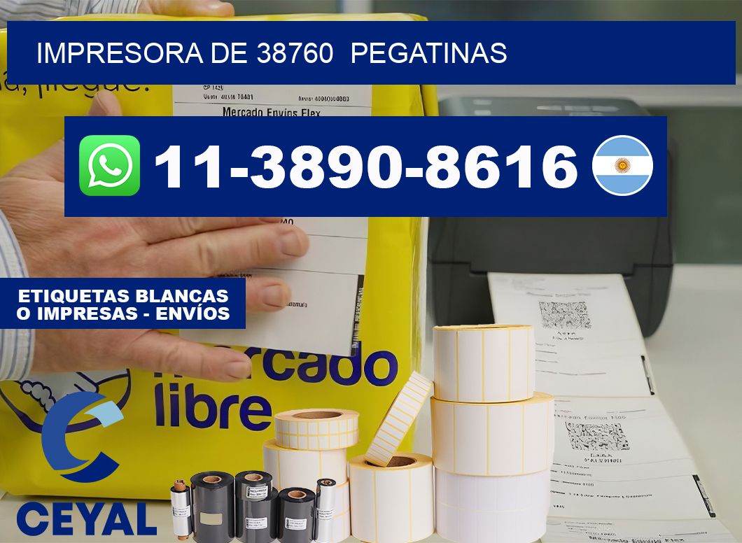 impresora de 38760  pegatinas