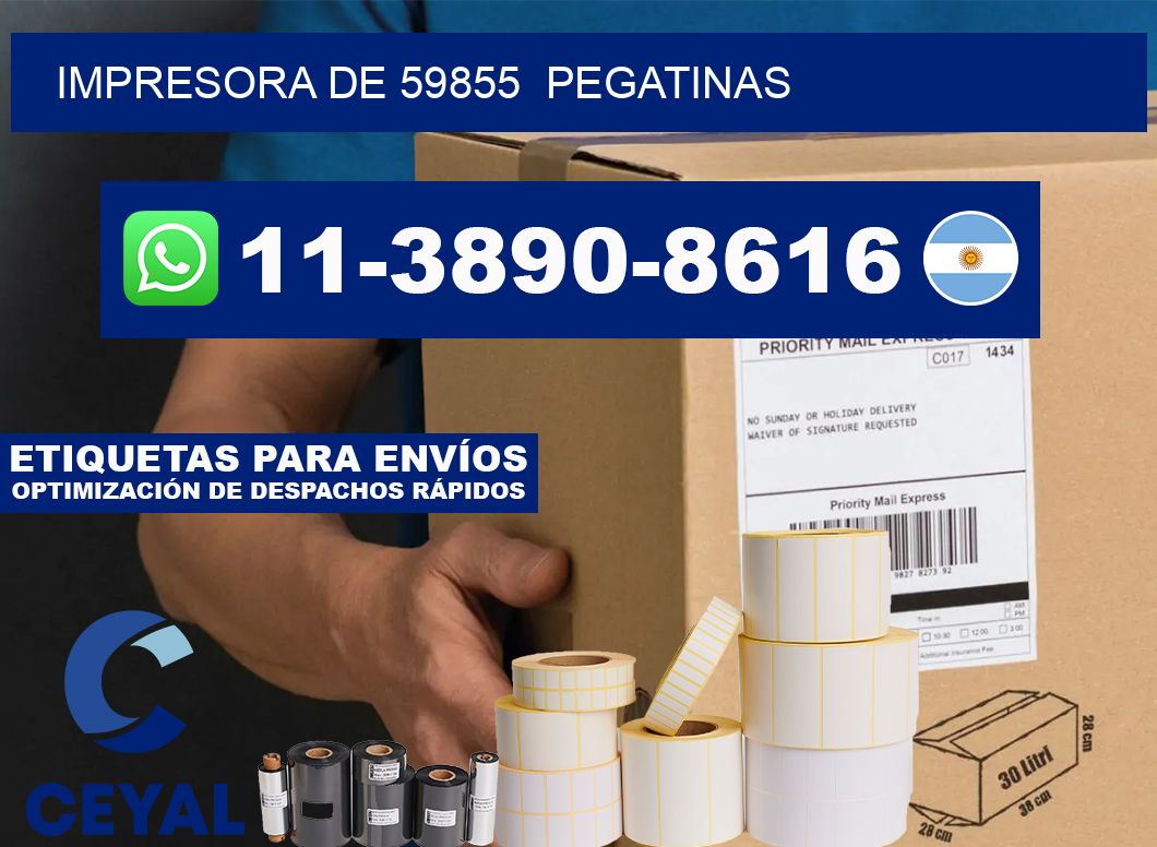 impresora de 59855  pegatinas
