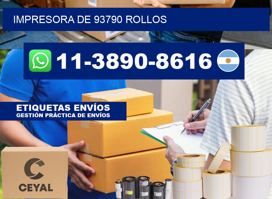 impresora de 93790 rollos