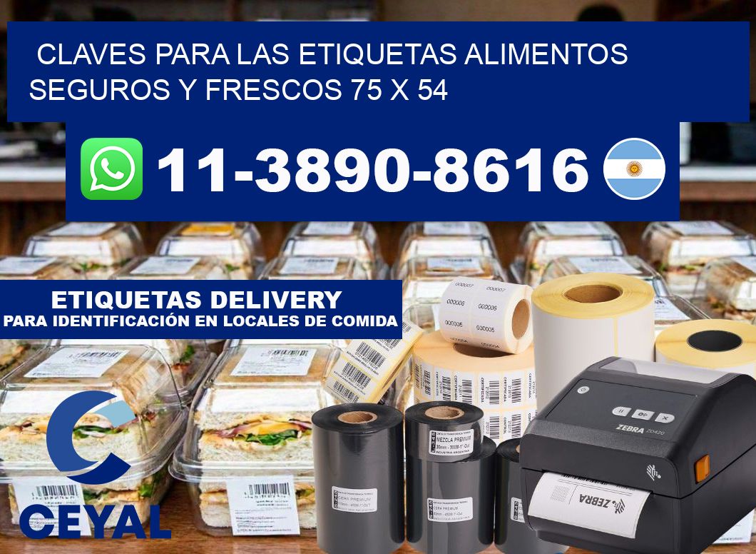 Claves para las etiquetas alimentos seguros y frescos 75 x 54