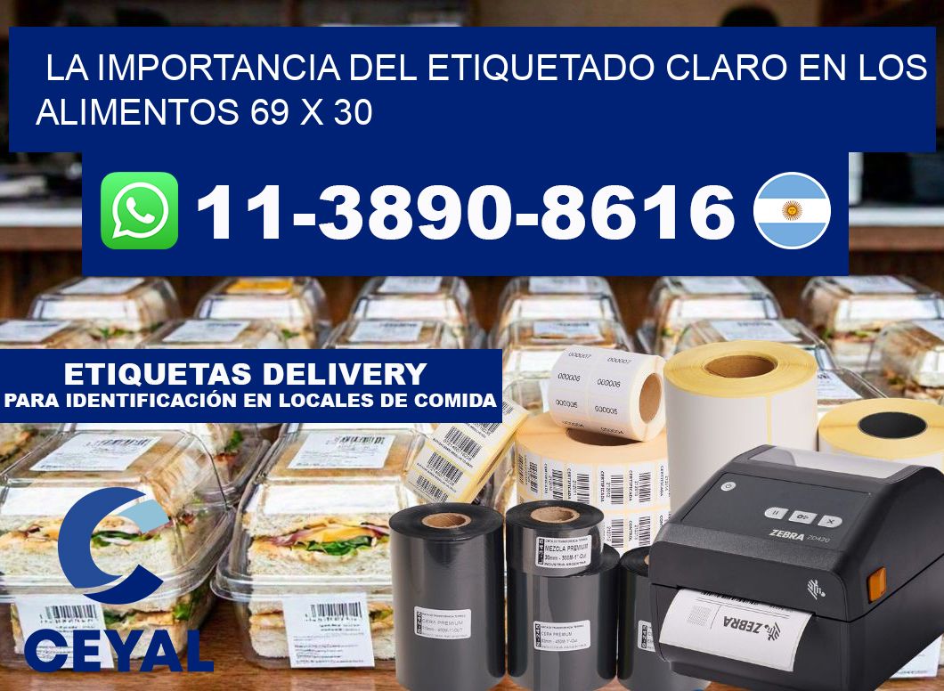 La importancia del etiquetado claro en los alimentos 69 x 30