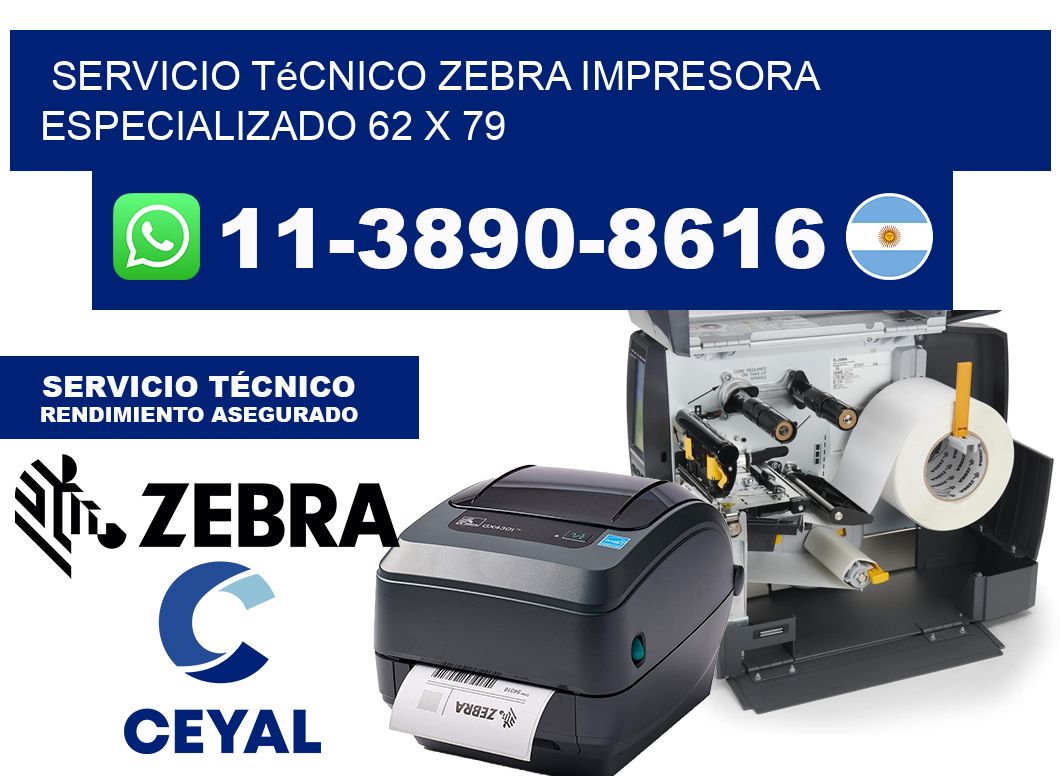Servicio Técnico Zebra Impresora Especializado 62 x 79