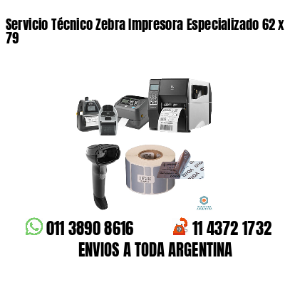Servicio Técnico Zebra Impresora Especializado 62 x 79
