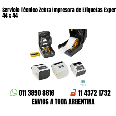 Servicio Técnico Zebra Impresora de Etiquetas Experto 44 x 44