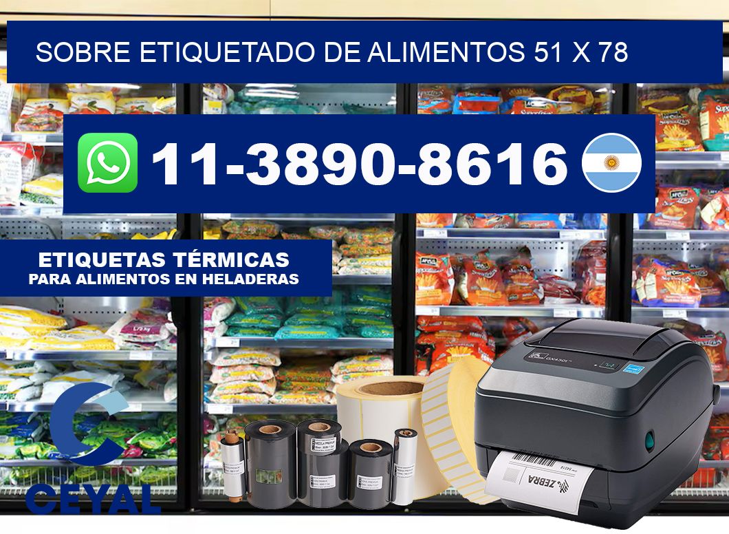 Sobre etiquetado de alimentos 51 x 78