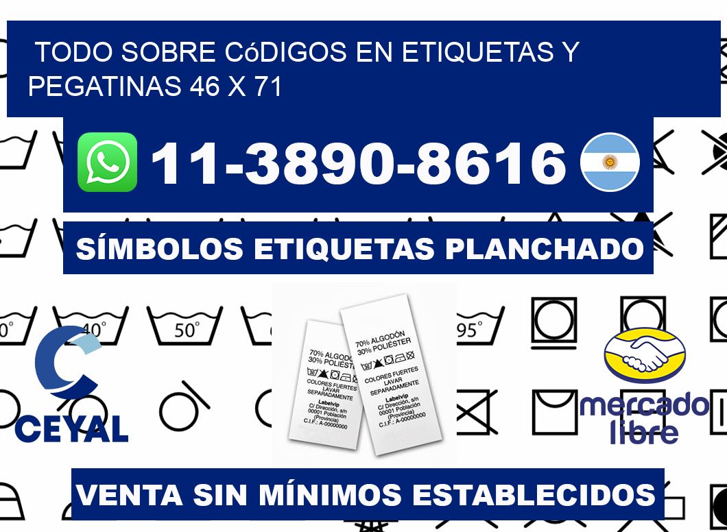 Todo sobre códigos en etiquetas y pegatinas 46 x 71