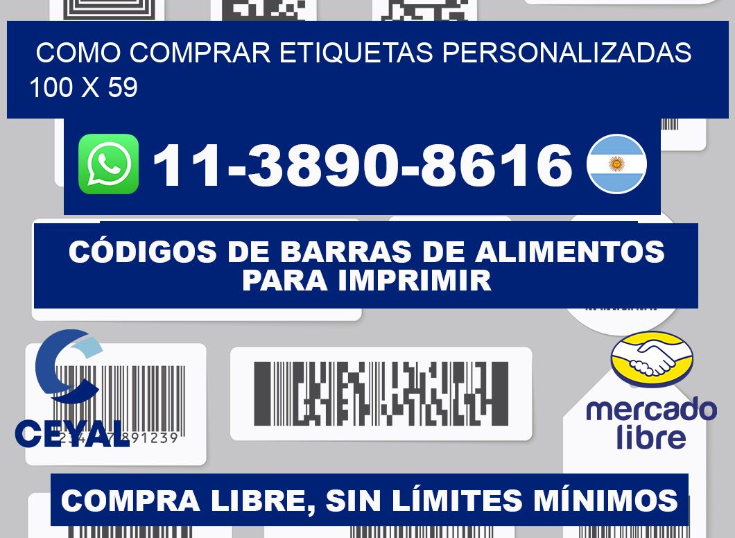 como comprar etiquetas personalizadas 100 x 59