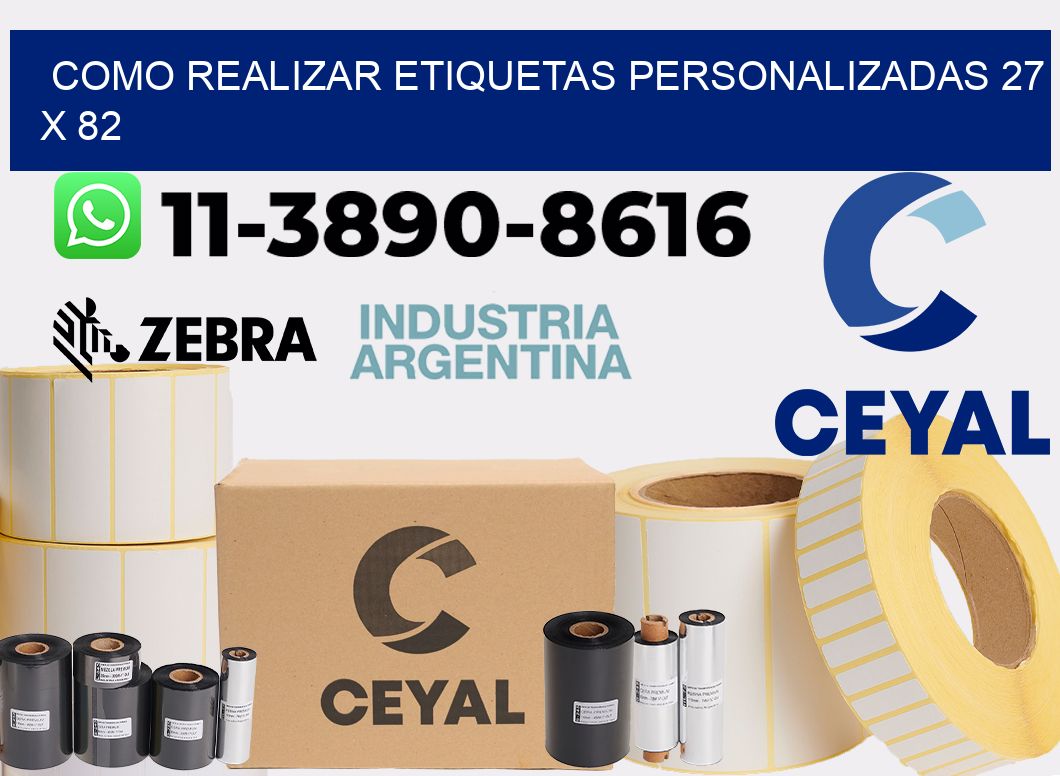 como realizar etiquetas personalizadas 27 x 82