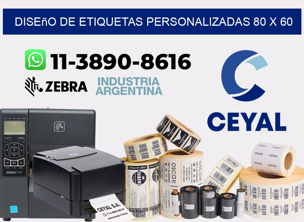 diseño de etiquetas personalizadas 80 x 60