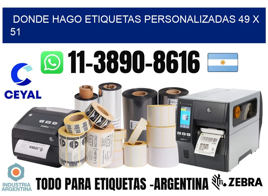 donde hago etiquetas personalizadas 49 x 51