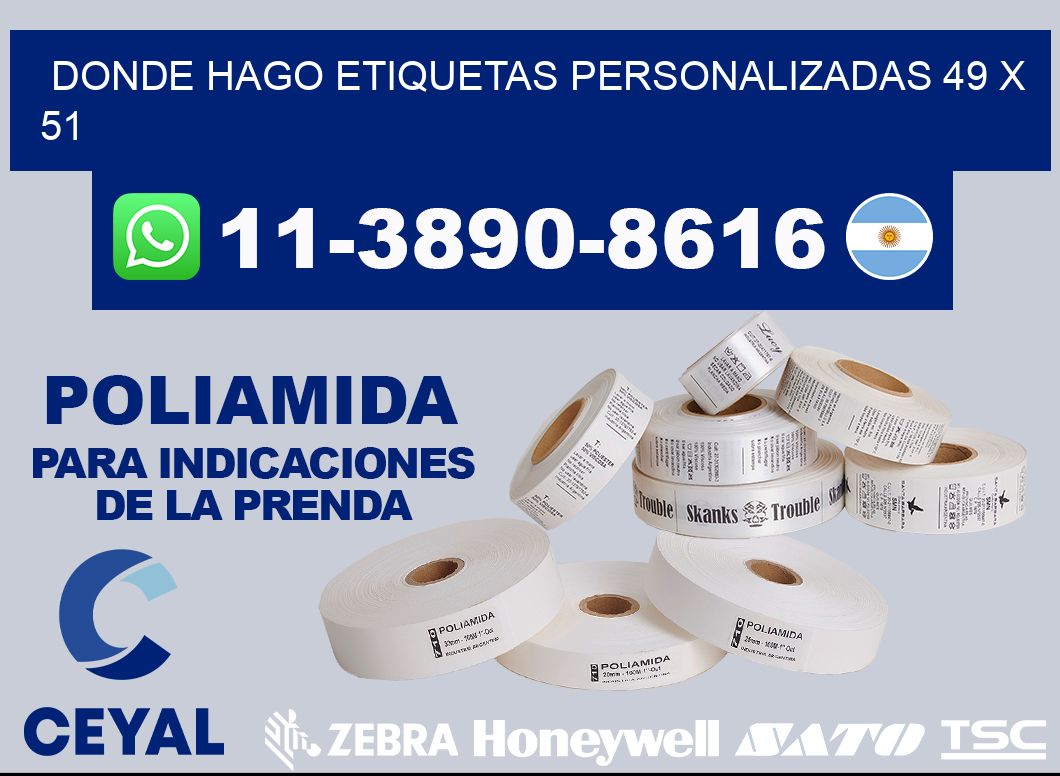 donde hago etiquetas personalizadas 49 x 51