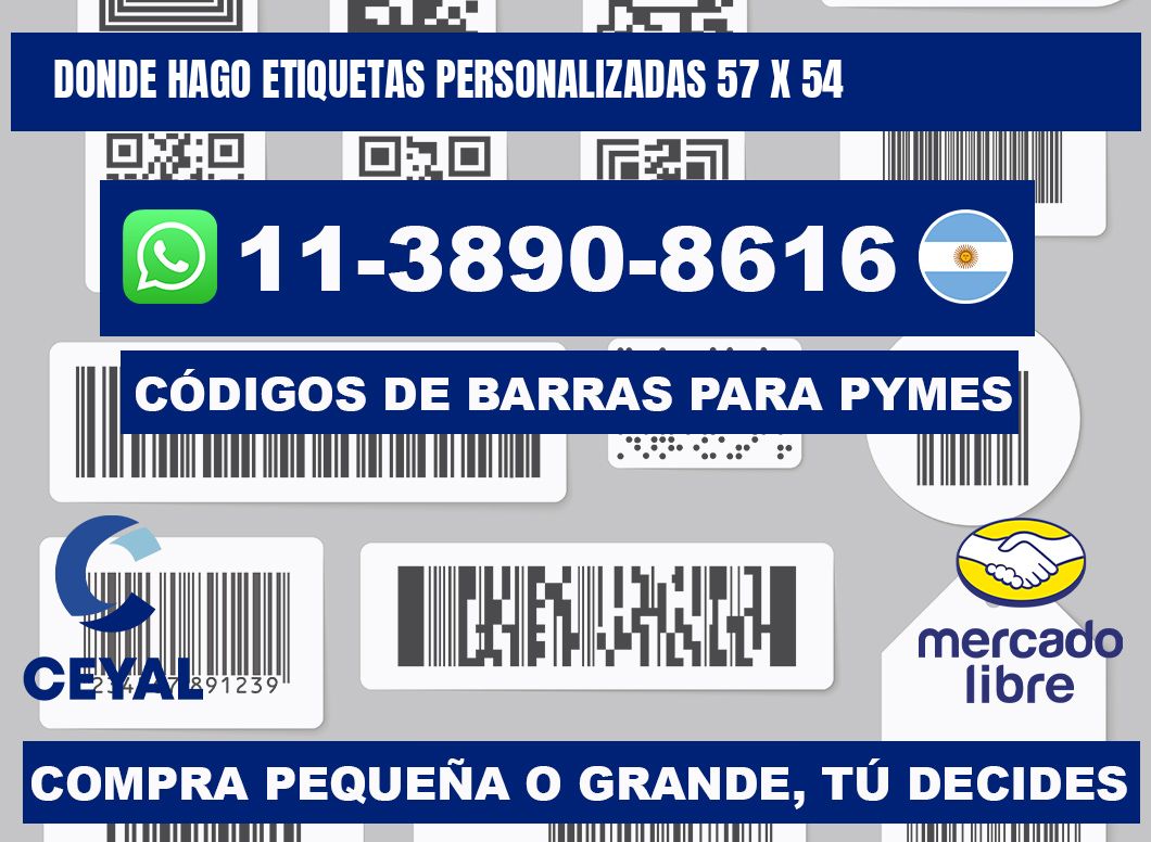 donde hago etiquetas personalizadas 57 x 54