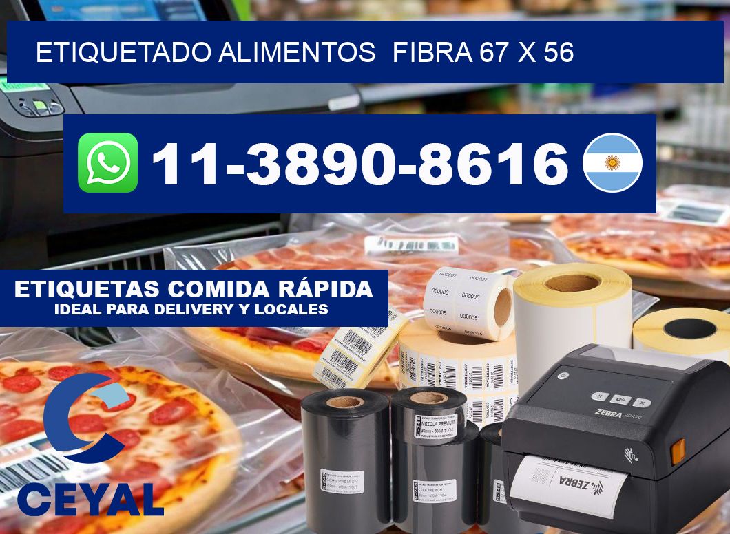 etiquetado alimentos  Fibra 67 x 56