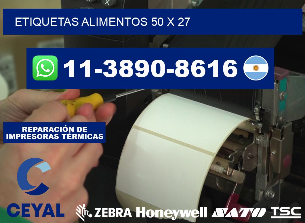 etiquetas alimentos 50 x 27