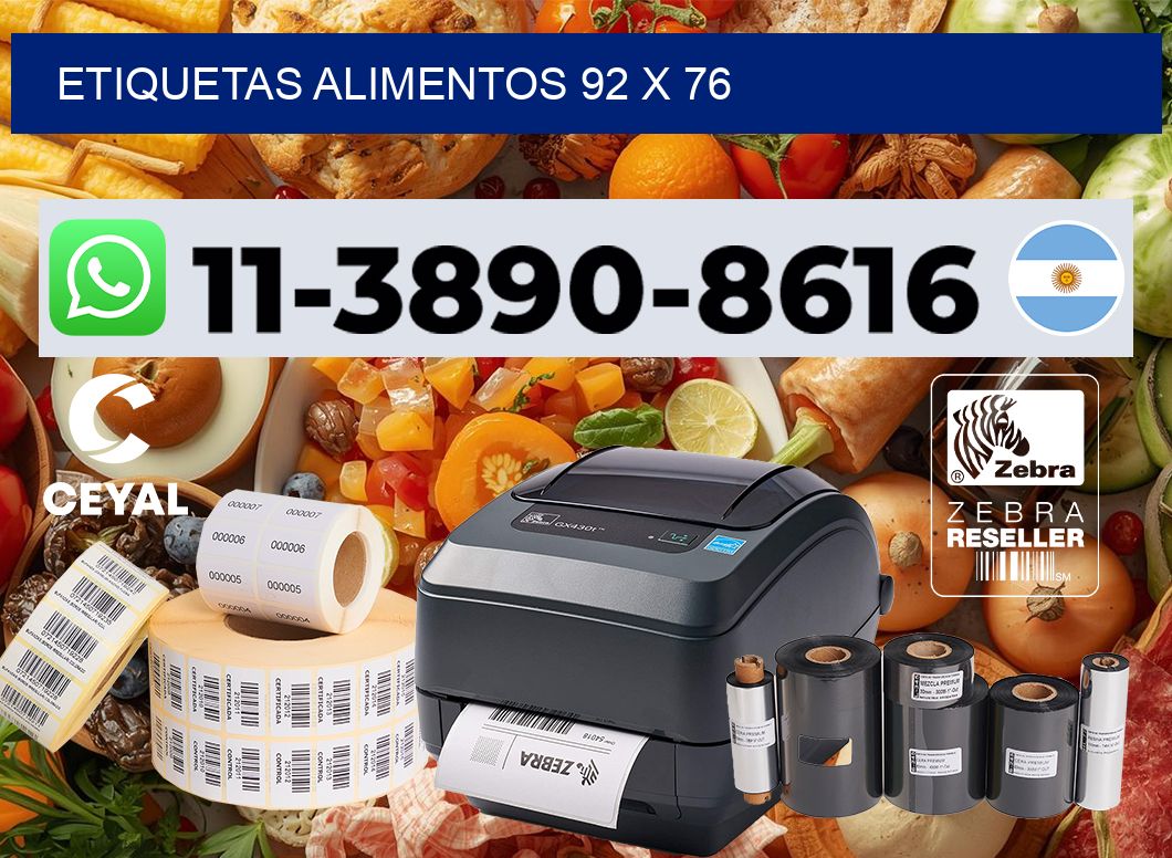 etiquetas alimentos 92 x 76