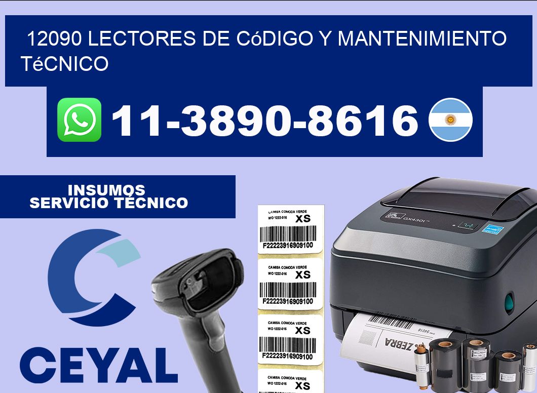 12090 Lectores de Código y Mantenimiento Técnico