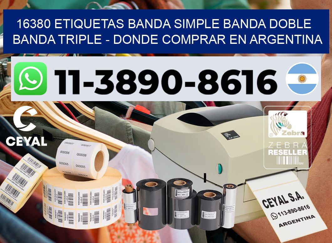 16380 etiquetas banda simple banda doble banda triple – Donde Comprar en Argentina