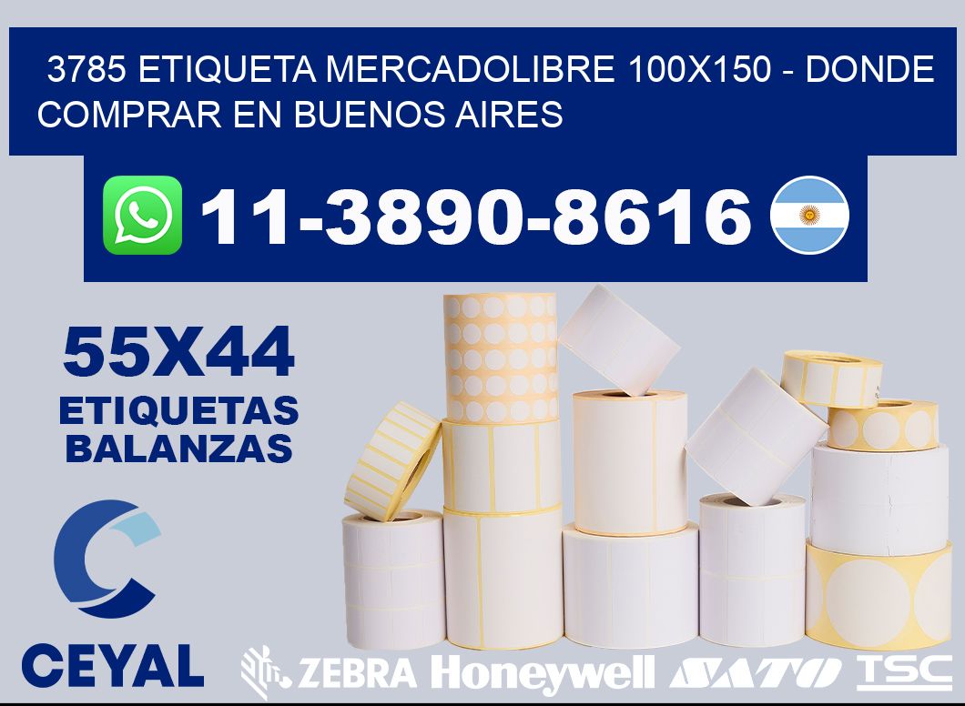 3785 etiqueta MercadoLibre 100x150 - Donde Comprar en Buenos Aires