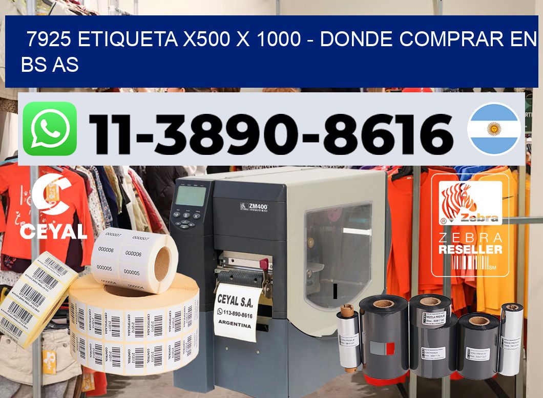 7925 etiqueta x500 x 1000 – Donde Comprar en bs as