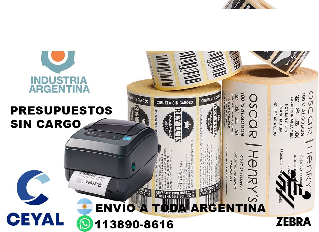 Comprar códigos de barras 52 x 99  donde están soluciones etiquetado!