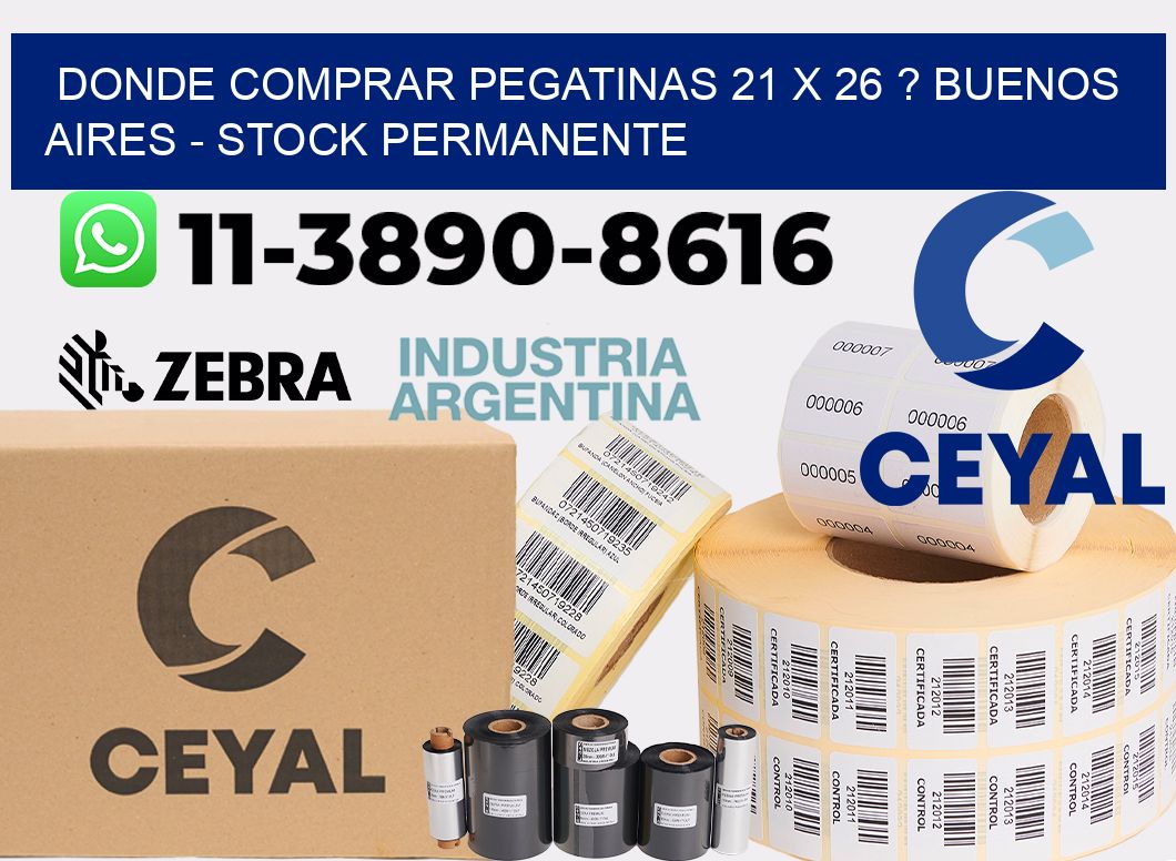 Donde Comprar pegatinas 21 x 26 ? Buenos Aires - Stock permanente