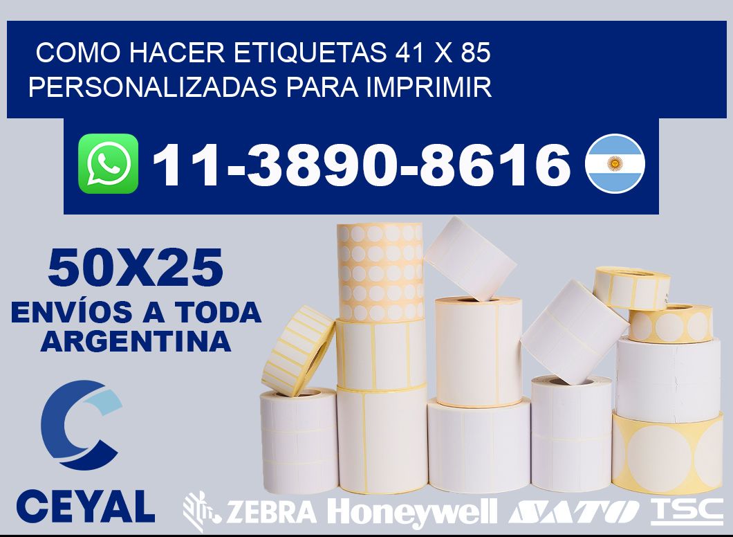 como hacer etiquetas 41 x 85 personalizadas para imprimir