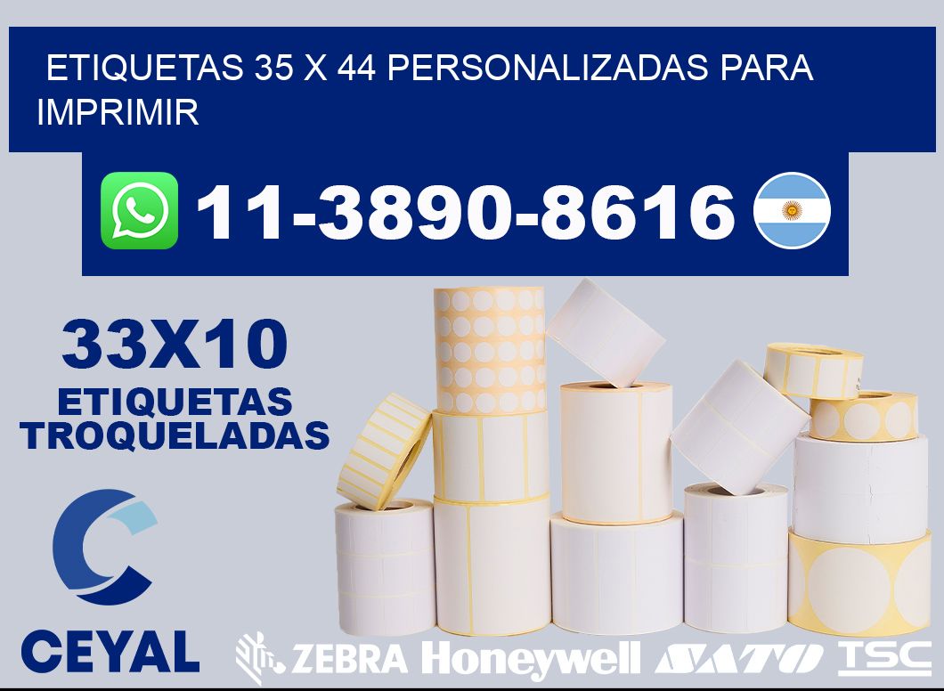 etiquetas 35 x 44 personalizadas para imprimir