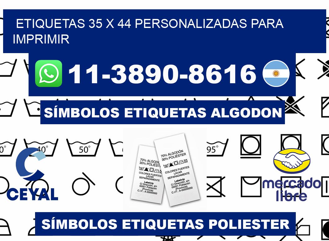 etiquetas 35 x 44 personalizadas para imprimir