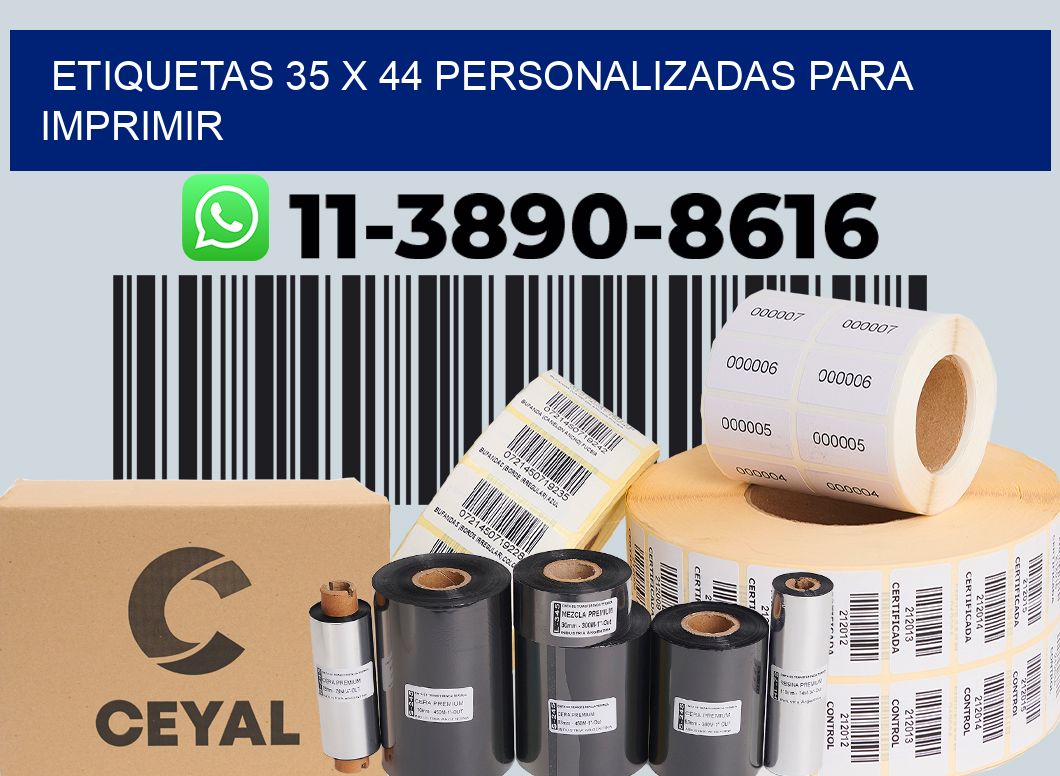 etiquetas 35 x 44 personalizadas para imprimir