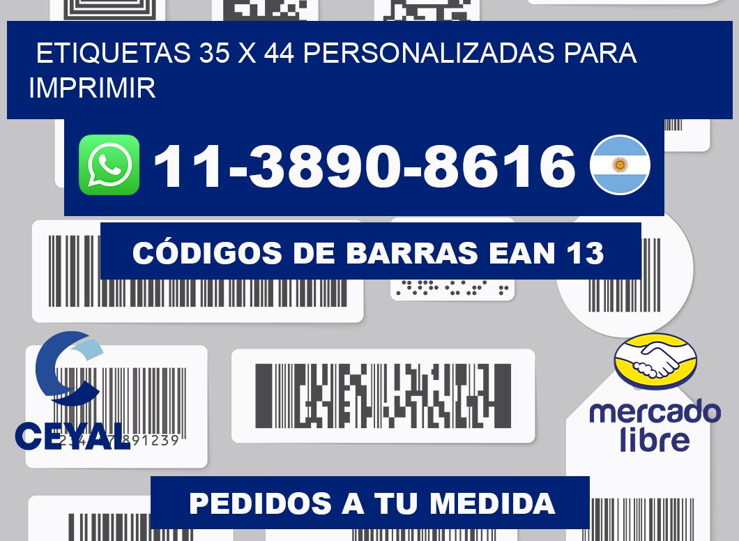 etiquetas 35 x 44 personalizadas para imprimir