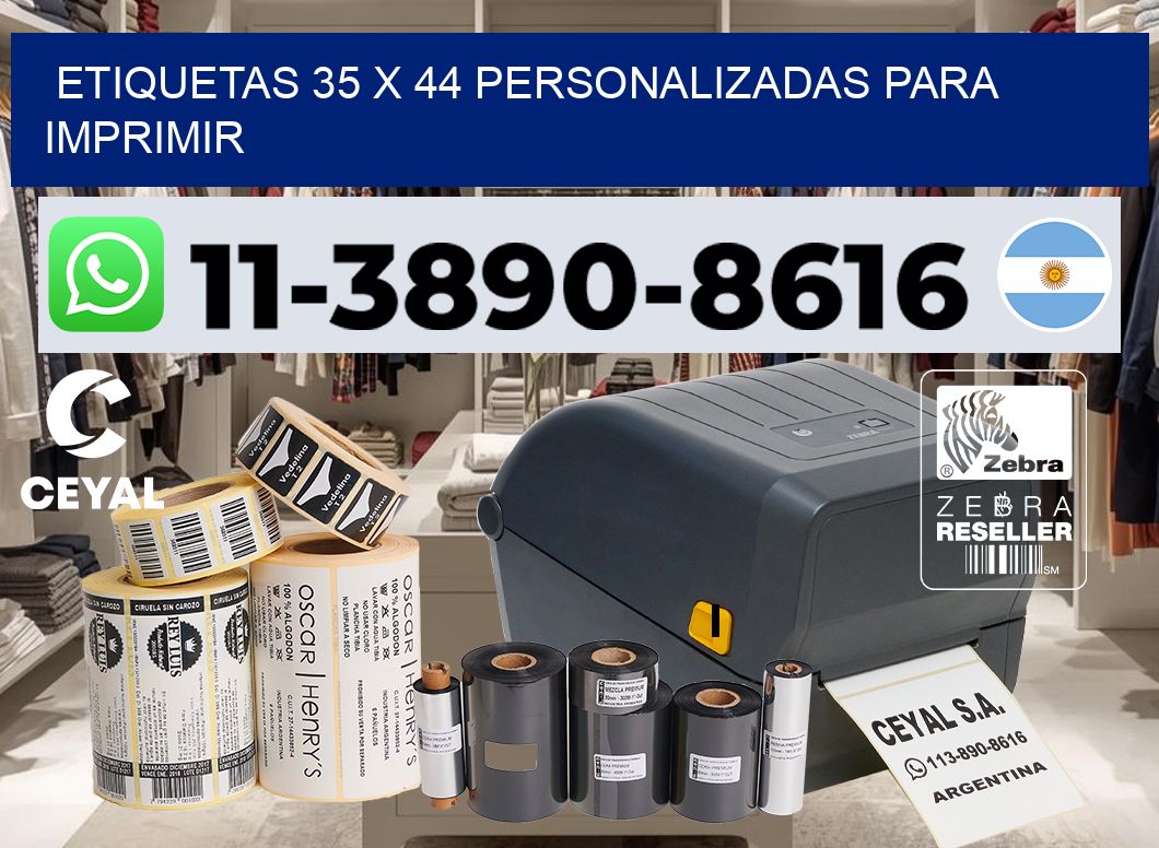 etiquetas 35 x 44 personalizadas para imprimir