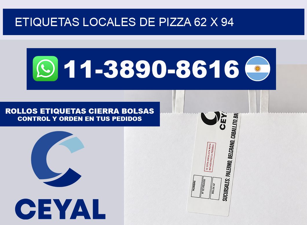 etiquetas locales de pizza 62 x 94