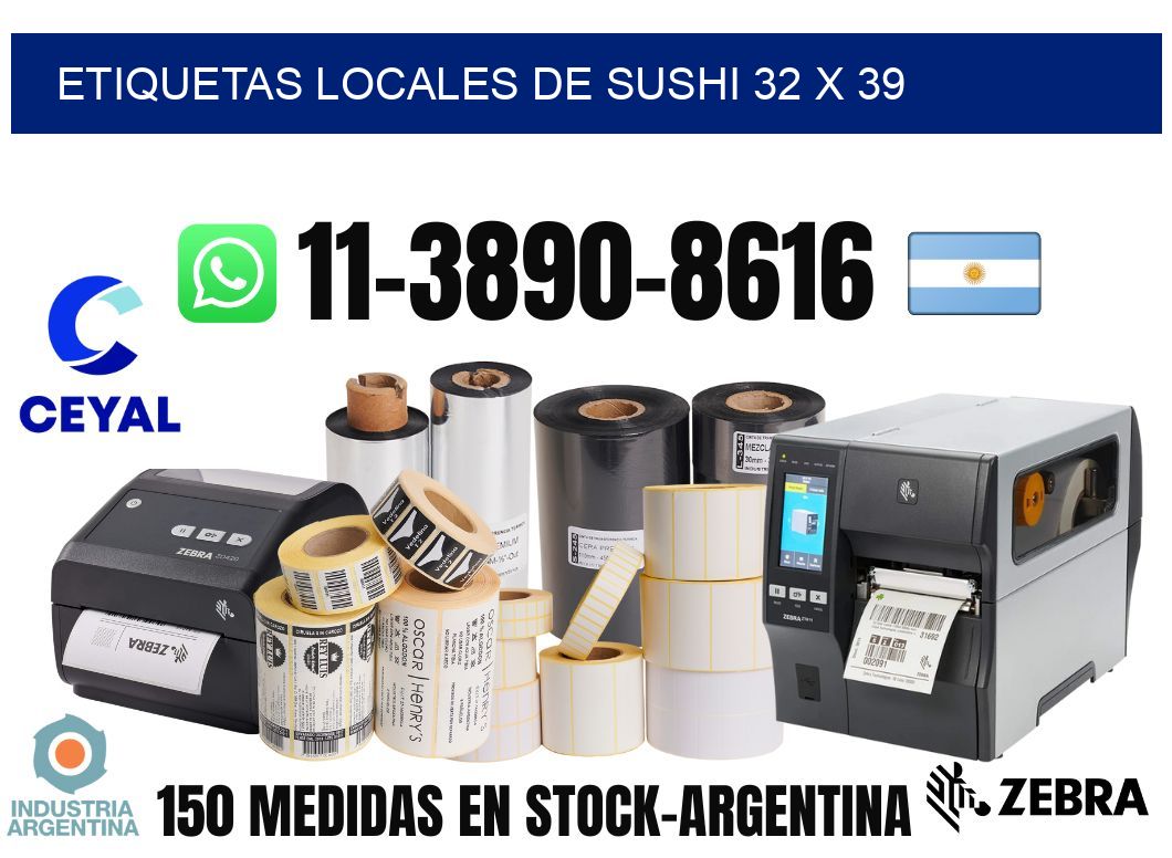 etiquetas locales de sushi 32 x 39