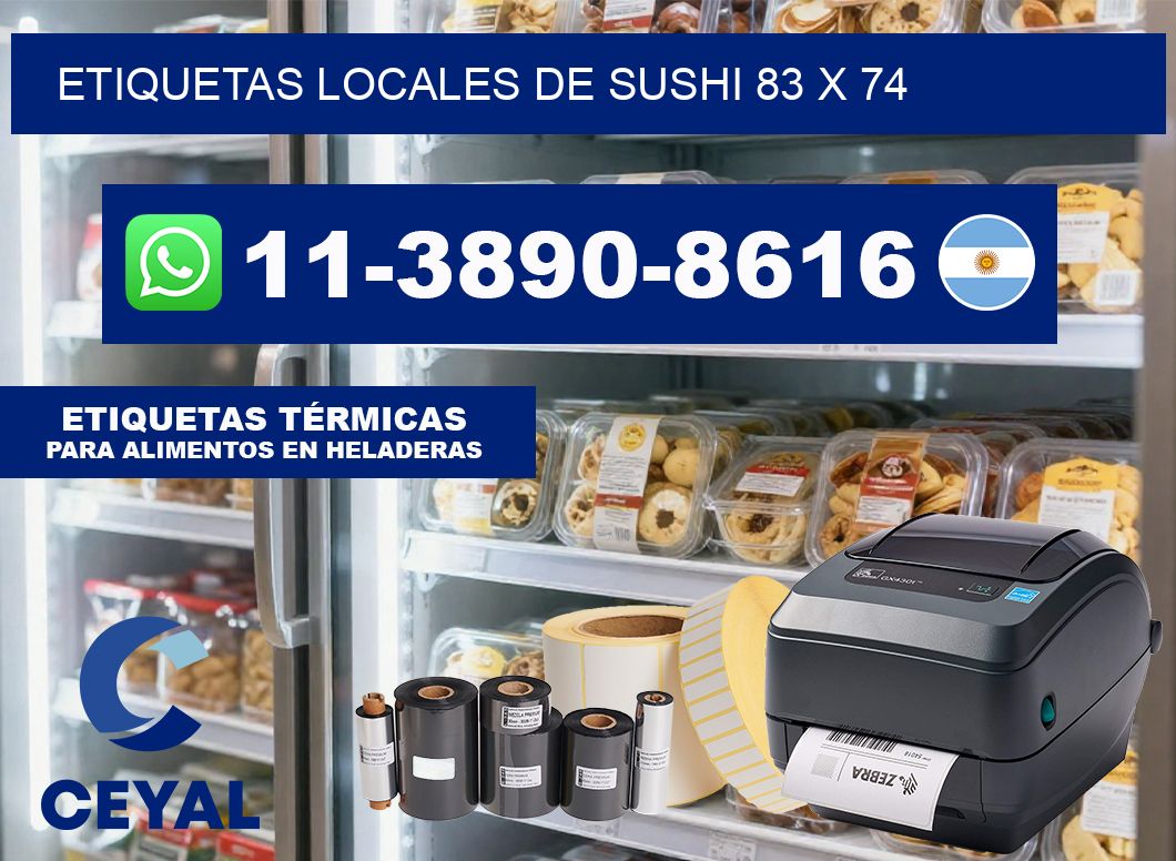 etiquetas locales de sushi 83 x 74