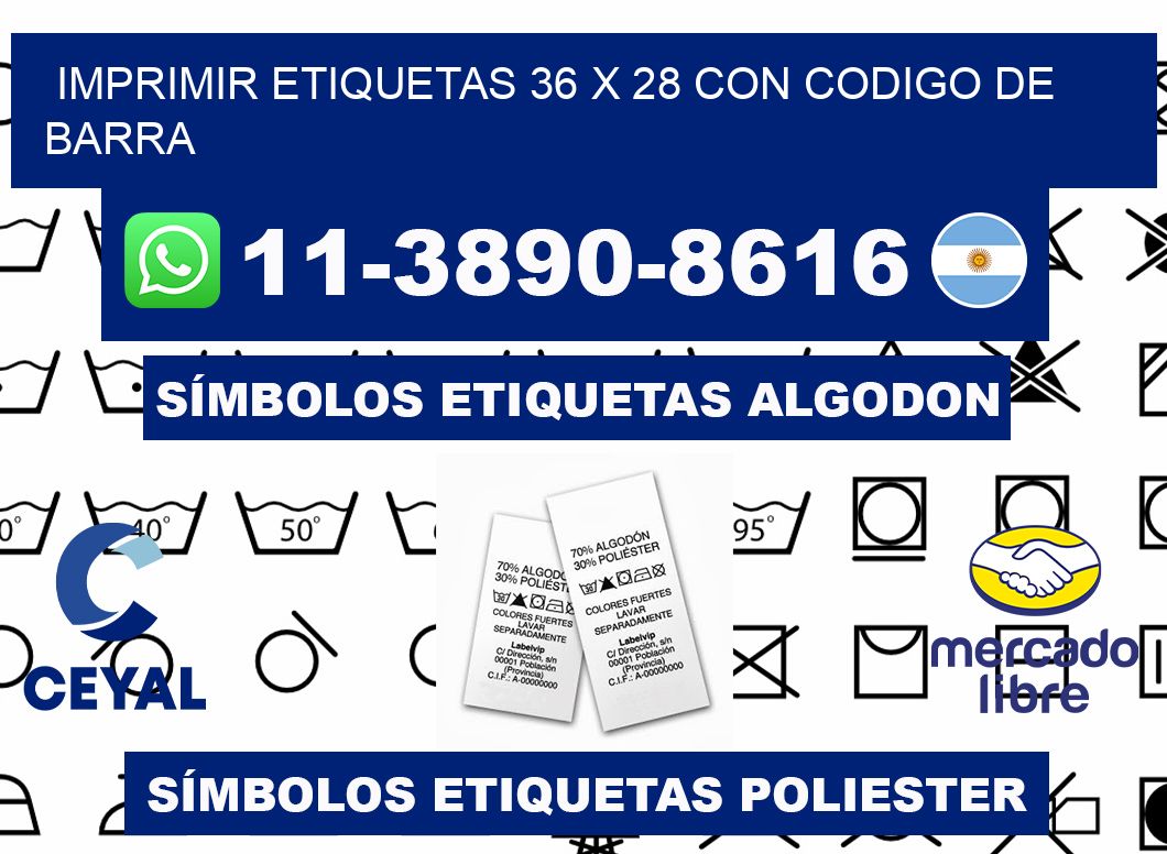 imprimir etiquetas 36 x 28 con codigo de barra